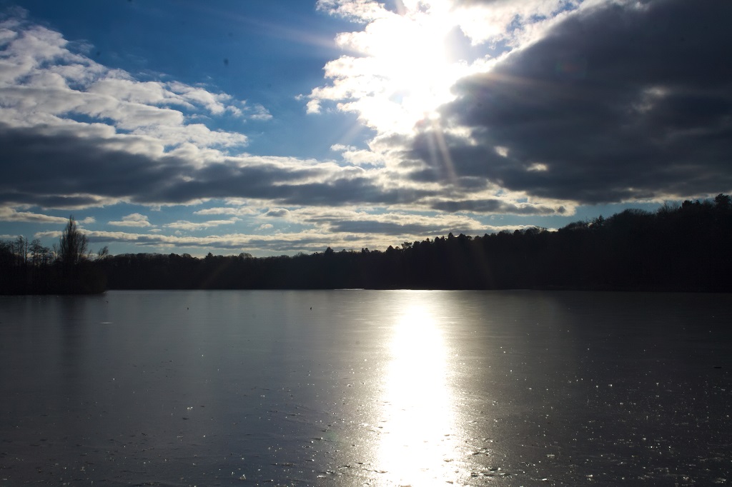 Eisfläche auf der Außenmühle – JoNiGa